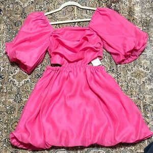 A New Day Vibrant Pink Dress